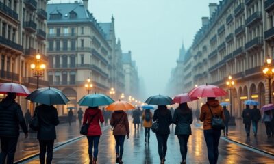 Frente fria traz chuva e temperaturas mais baixas em SP