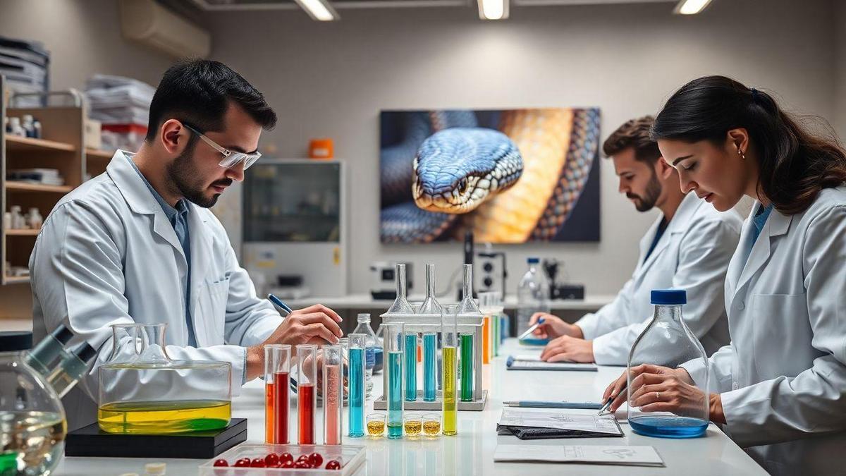 Um Homem e Seu Experimento com Cobras