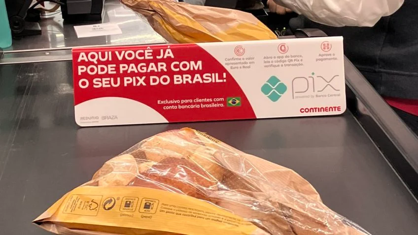 Supermercado em Portugal se torna sensação na internet ao anunciar aceitação de pagamentos via Pix
