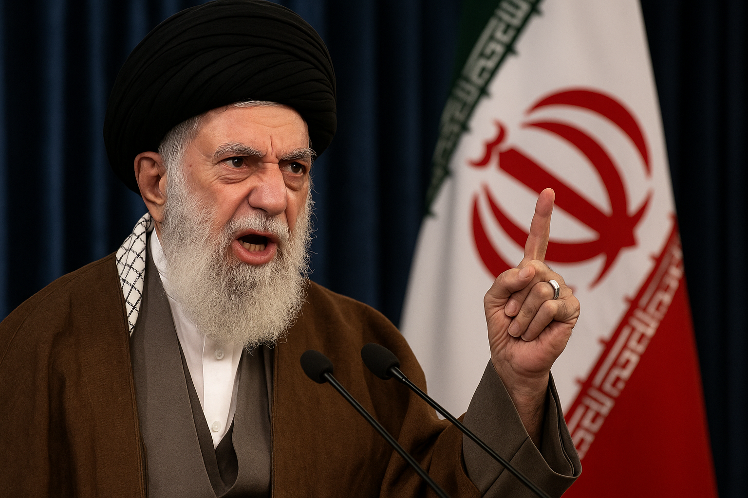 Conflito no Oriente Médio: A Retórica do Aiatolá Khamenei e Debate Sobre o Programa Nuclear do Irã