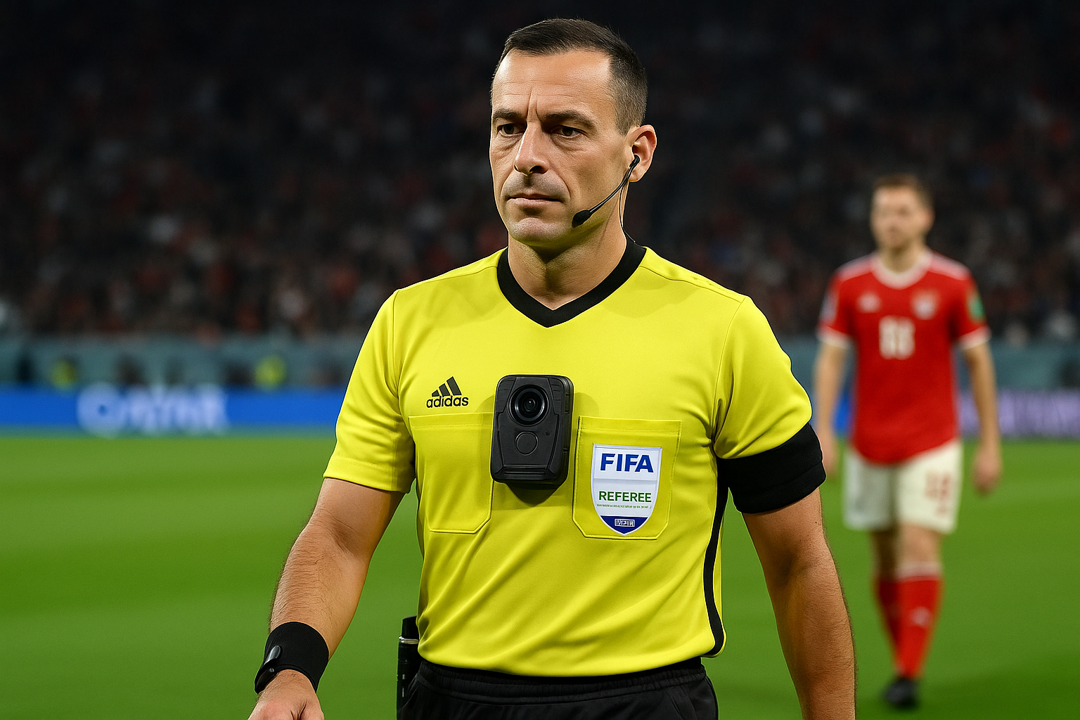 FIFA testa câmeras corporais para árbitros no Mundial de Clubes