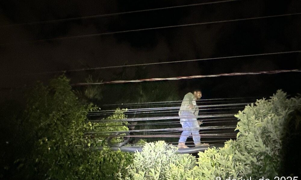 Homem é Preso em Campo Grande por Furto de Fios