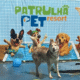 Patrulha Pet Resort, antigo Pet Hotel Park Way, oferece hotel, escola, adestramento, natação e cuidados veterinários para cães em Brasília.